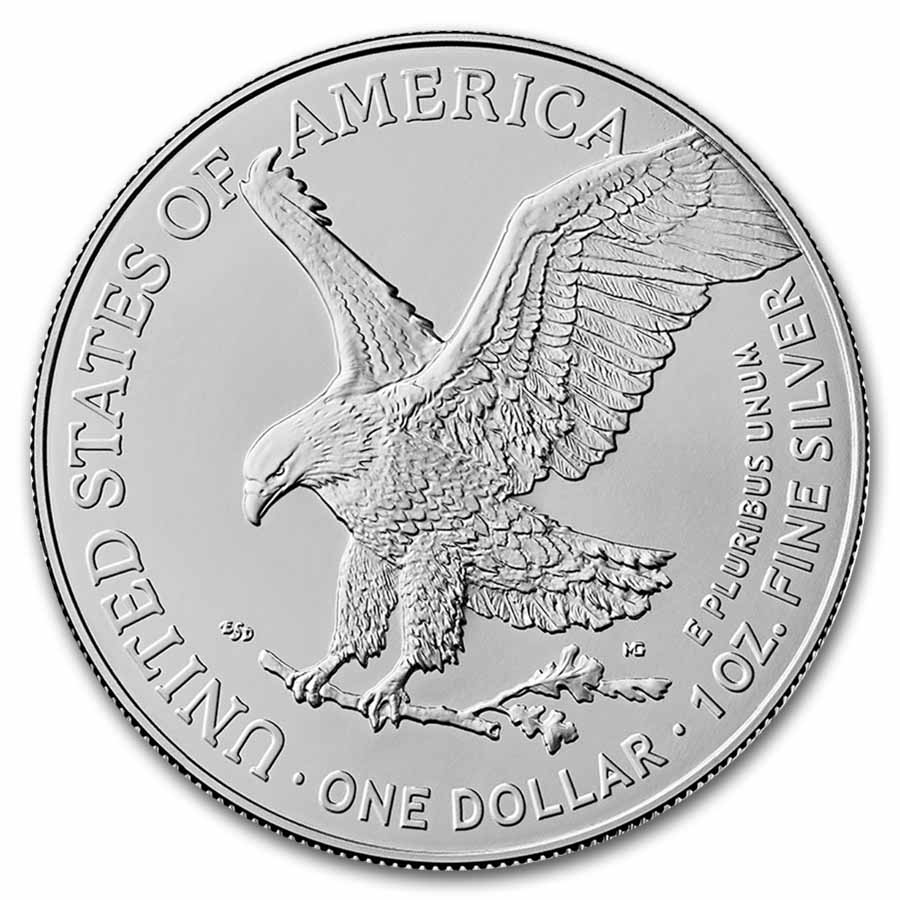 Buy 2026 Silver Eagle MS-70 NGC (FDI, 40th Anniv) | APMEX