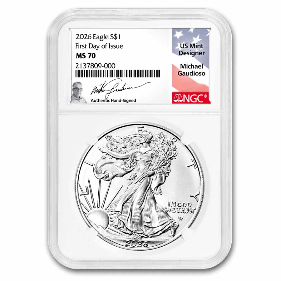 Buy 2026 Silver American Eagle MS-70 NGC | APMEX