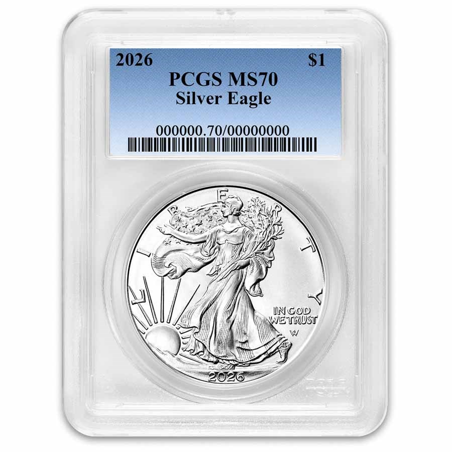 2026 American Silver Eagle MS-70 PCGS