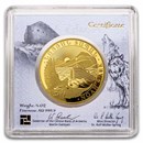 2026 Armenia 1/4 oz Gold 10,000 Dram Noah's Ark BU