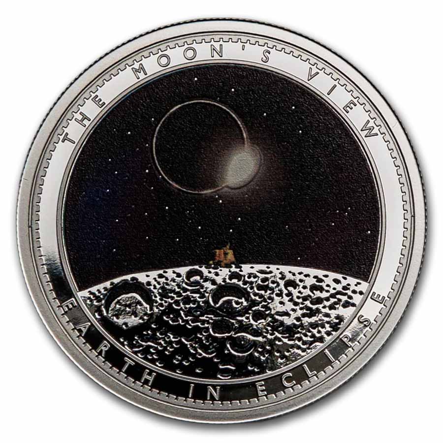 Buy 2026 Ascension Island 1 oz Silver Earth in Eclipse | APMEX
