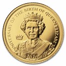 2026 Ascension Islands 1/2 Gram Gold Queen Elizabeth II Coin