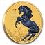 2026 AUS 1/10 oz Colorized Gold Lunar Horse MS-70 PCGS Red Label