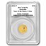 2026 AUS 1/10 oz Colorized Gold Lunar Horse MS-70 PCGS Red Label