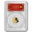 2026 AUS 1/10 oz Colorized Gold Lunar Horse MS-70 PCGS Red Label