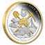 2026 AUS 1 oz Ag 175th Ann.of Australia's 1st Gold Rush Gilded