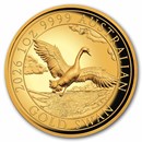 2026 AUS 1 oz Gold 10th Anniversary Swan Proof (HR, w/Box & COA)