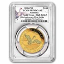 2026 AUS 1 oz Gold Swan PR-70 PCGS DCAM HR (FS, 10th Anni. Label)