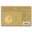 2026 AUS 1 oz Silver 40th Ann. of the Nugget Gold-Plated In card