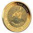 2026 AUS 1 oz Silver 40th Ann. of the Nugget Gold-Plated In card