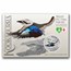 2026 AUS 1 oz Silver Colorized Kookaburra BU (World Money Fair)