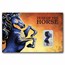 2026 AUS 1 oz Silver Colorized Rectangular Lunar Horse (In Assay)