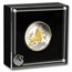 2026 AUS 1 oz Silver Gilded Queen Elizabeth II 100th Anniversary