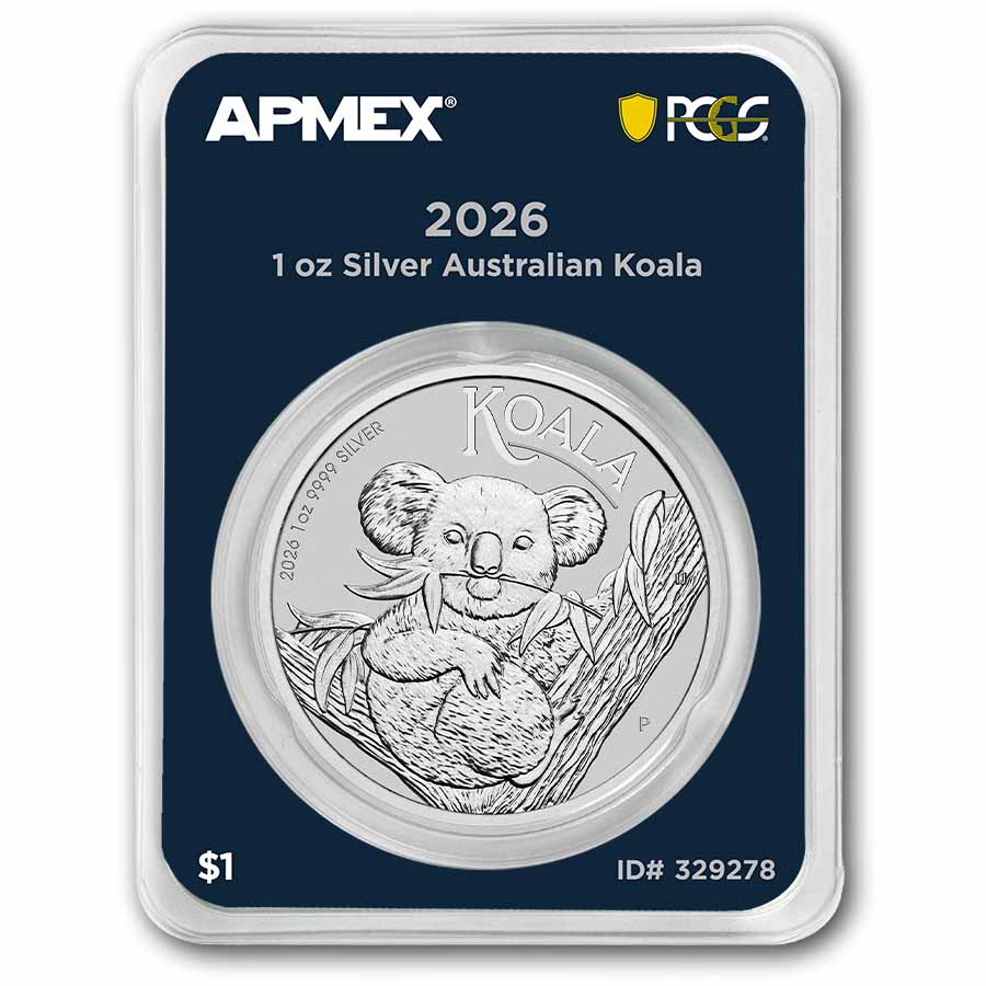 Buy 2026 Australian 1 oz Silver Koala MDP Single FS | APMEX