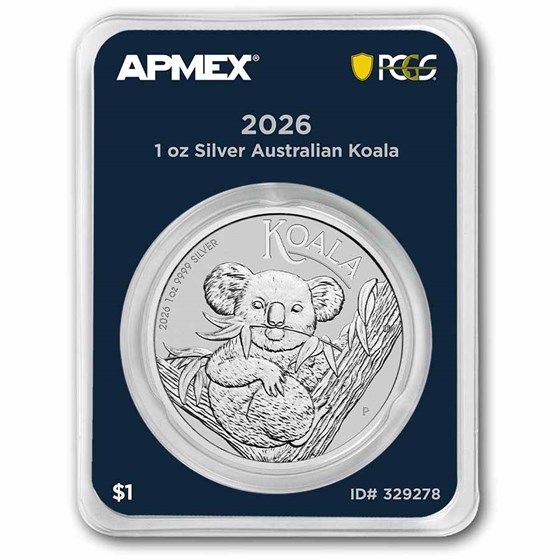 2026 AUS 1 oz Silver Koala- MintDirect® Premier Single + PCGS FS®