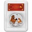 2026 AUS 1 oz Silver Lunar Colorized Horse MS-70 PCGS (Red Label)