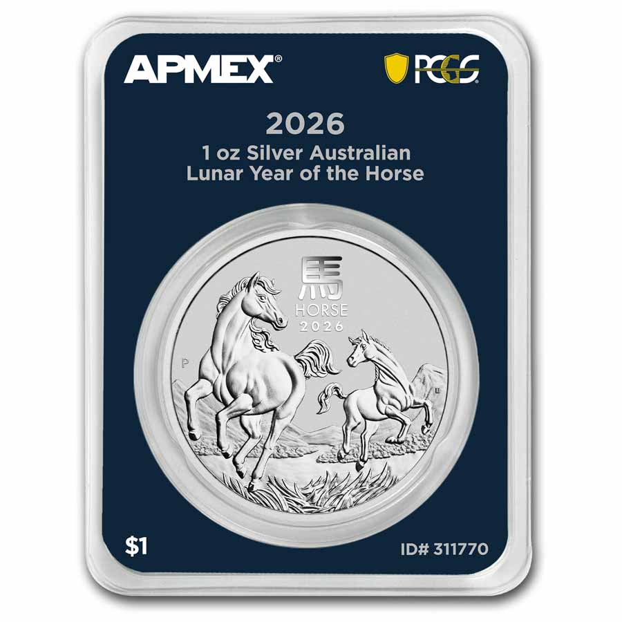 2026 AUS 1 oz Silver Lunar Horse BU SIII (MD® Premier+PCGS) | eBay