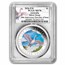 2026 AUS 1 oz Silver Swan Colorized MS-70 PCGS FDI Ann Swan Label