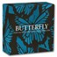 2026 AUS 2 oz Silver Colorized & Antiqued Butterfly (Box)