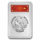 2026 AUS 2 oz Silver Lunar Horse MS-70 PCGS (Red Label)