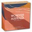 2026 AUS 5 oz Silver Gilded Wonders of Australia Double Gilded PF