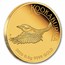 2026 Australia 1/2 Gram Gold Lunar Kookaburra PF In card