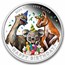 2026 Australia 1/2 oz Silver Colorized Happy Birthday PF (Card)