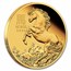 2026 Australia 1/4 oz Gold Lunar Horse Proof (w/Box & COA)