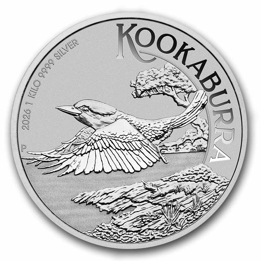 Buy 2026 Australia 1 kilo Silver Kookaburra BU | APMEX