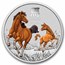 2026 Australia 1 kilo Silver Lunar Horse BU (Colorized, SIII)