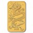 2026 Australia 1 oz Gold Dragon Rectangular Coin BU