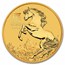 2026 Australia 1 oz Gold Lunar Horse MS-70 PCGS (FDI, Red Label)