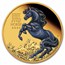2026 Australia 1 oz Gold Lunar Horse PF (Colorized, Box & COA)
