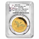 2026 Australia 1 oz Gold Swan COA #1 PR-70 PCGS HR DCAM (FDI)
