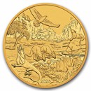 2026 Australia 1 oz Gold Wonders of Australia- The Outback BU