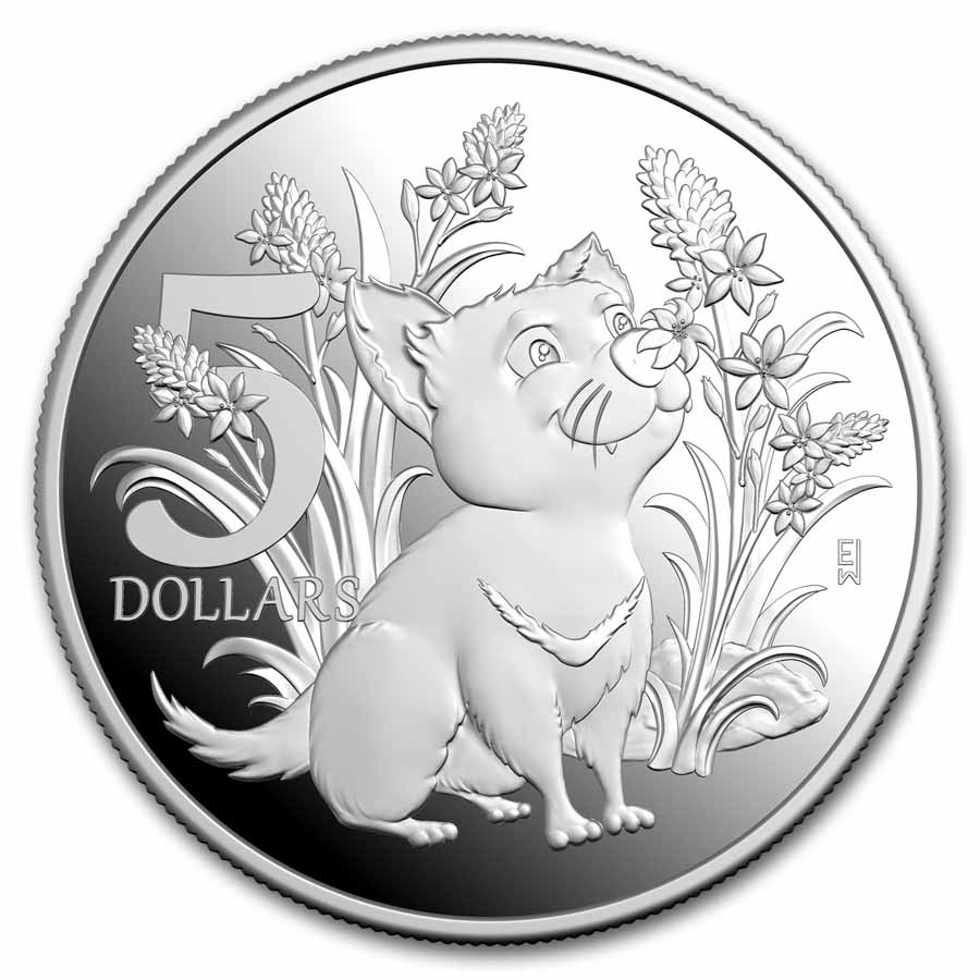 2026 Australia 1 oz Silver $5 Aussie Bubs Proof