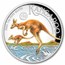 2026 Australia 1 oz Silver Kangaroo Colorized Proof (High Relief)