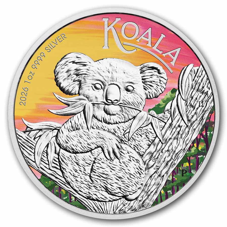 2026 Australia 1 oz Silver Koala ANDA Brisbane Special (In Card)