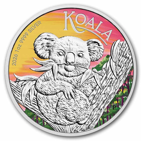 2026 Australia 1 oz Silver Koala ANDA Brisbane Special (In Card)