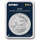 2026 Australia 1 oz Silver Kookaburra (MD® Premier+PCGS FS)