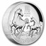 2026 Australia 1 oz Silver Lunar Horse Proof (HR, Box & COA)