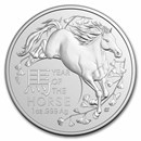 2026 Australia 1 oz Silver Lunar Year of the Horse BU