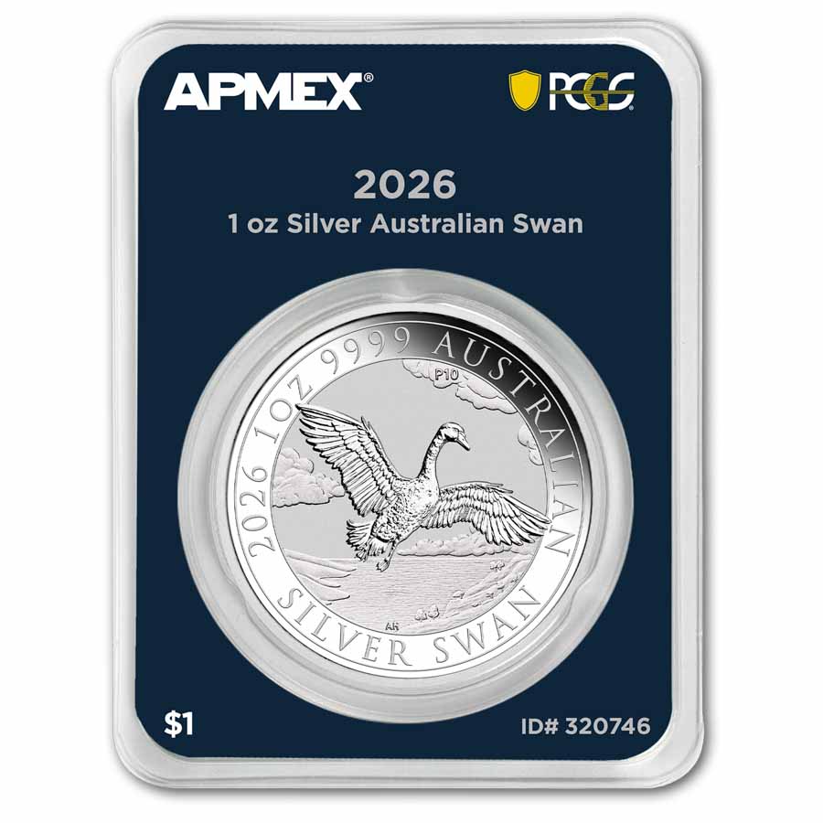 Buy 2026 Australia 1 oz Silver Swan (MD Premier + FS) | APMEX