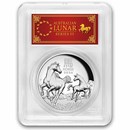 2026 Australia 5 oz Silver Horse HR PR-70 DCAM (FS, Red Label)