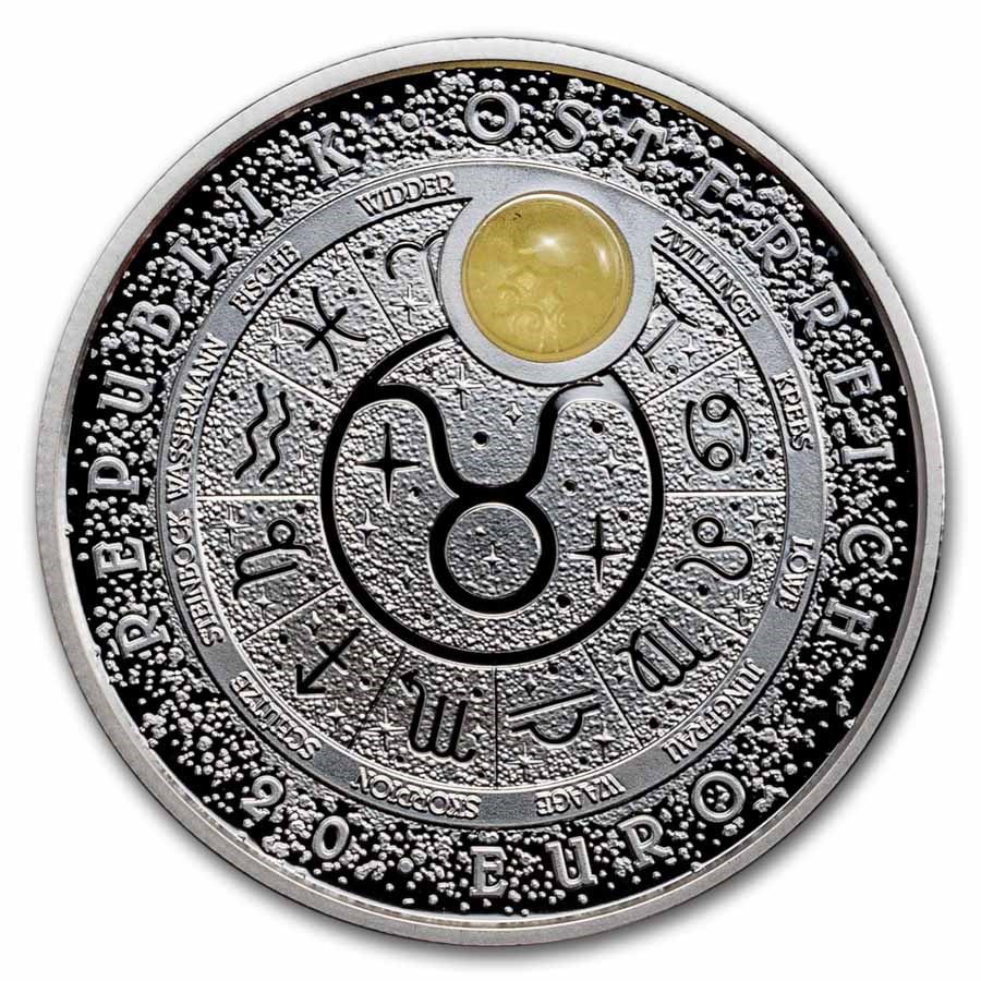 2026 Austria Silver €20 The Stars Series: Taurus (Box/COA)