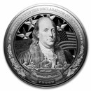 2026 Barbados 1 oz Silver Committee of Five: Benjamin Franklin