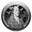 2026 Barbados 1 oz Silver Committee of Five: Benjamin Franklin