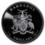2026 Barbados 1 oz Silver Shadow Minting: Panda (w/ Box & COA)