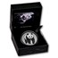 2026 Barbados 1 oz Silver Shadow Minting: Panda (w/ Box & COA)