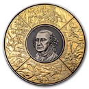 2026 Barbados 4 oz Silver The Road to Independence Puzzle Coin